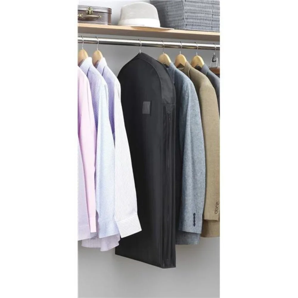 Garment Bag Suit Cover Zippered Travel Storage Hanging Clothes Protector